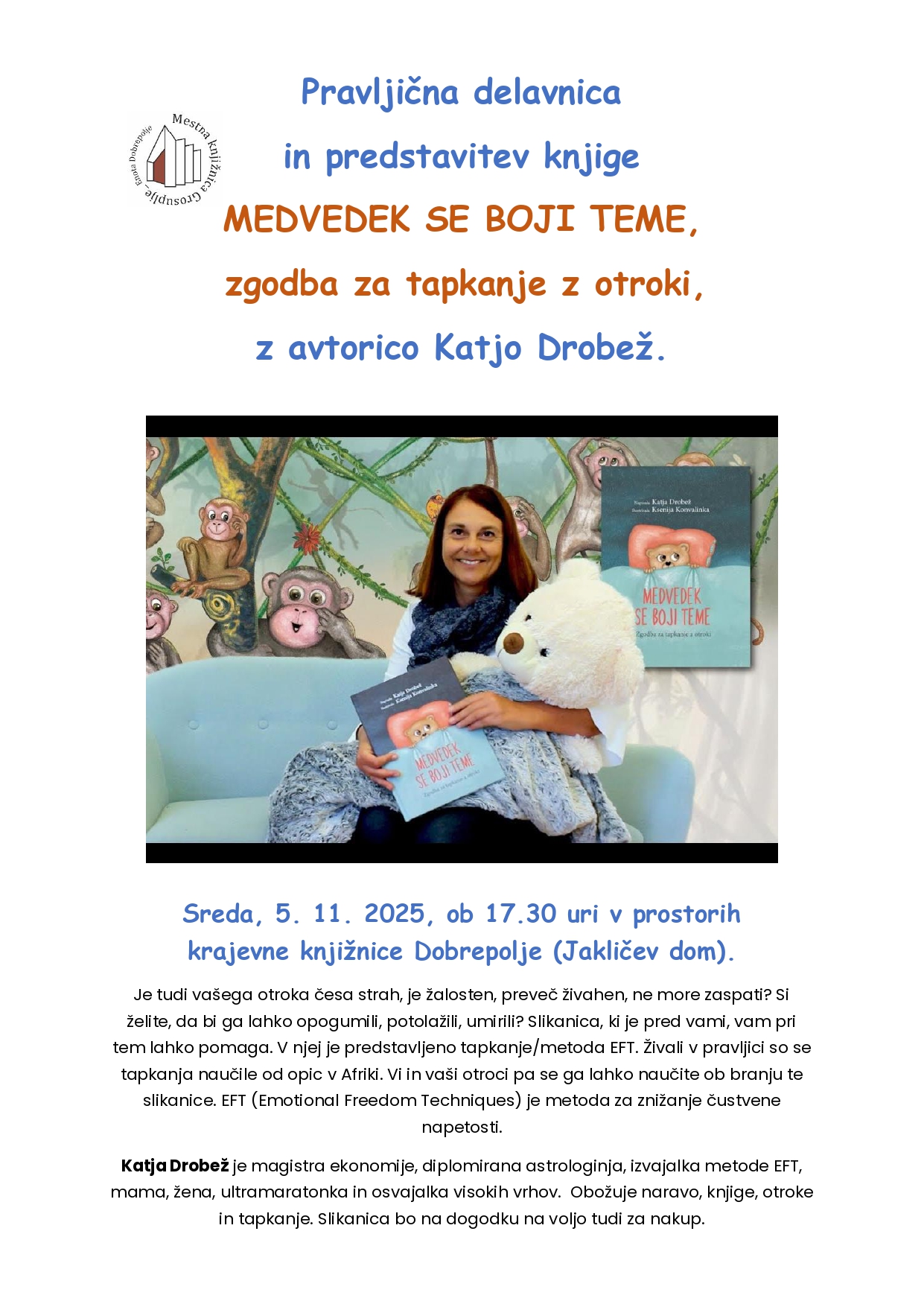 Pravljične urice - Medvedek se boji teme 5. november_page-0001